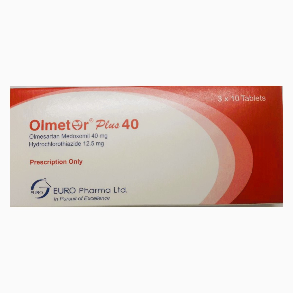 Olmetor Plus 40 mg+12.5 mg Tablet Olmetor Plus 40 mg+12.5 mg Tablet