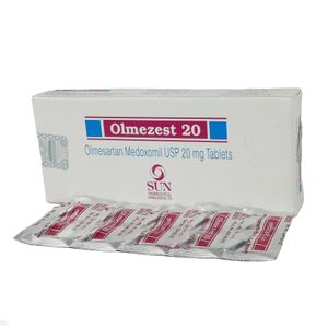 Olmezest 20 mg Tablet Olmezest 20 mg Tablet