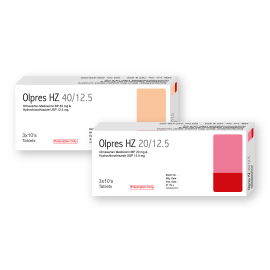 Olpres HZ 20 mg+12.5 mg Tablet Olpres HZ 20 mg+12.5 mg Tablet