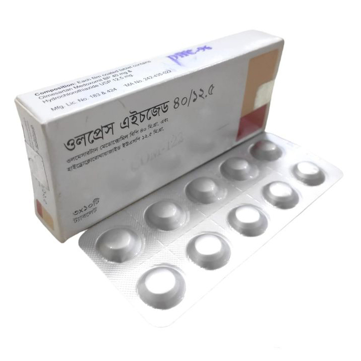 Olpres HZ 40 mg+12.5 mg Tablet Olpres HZ 40 mg+12.5 mg Tablet