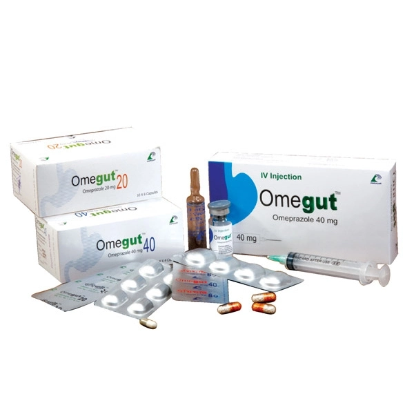 Omegut 40 mg/vial IV Injection Omegut 40 mg/vial IV Injection