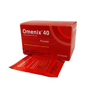 Omenix 40 mg Capsule (Enteric Coated Pellets) Omenix 40 mg Capsule (Enteric Coated Pellets)