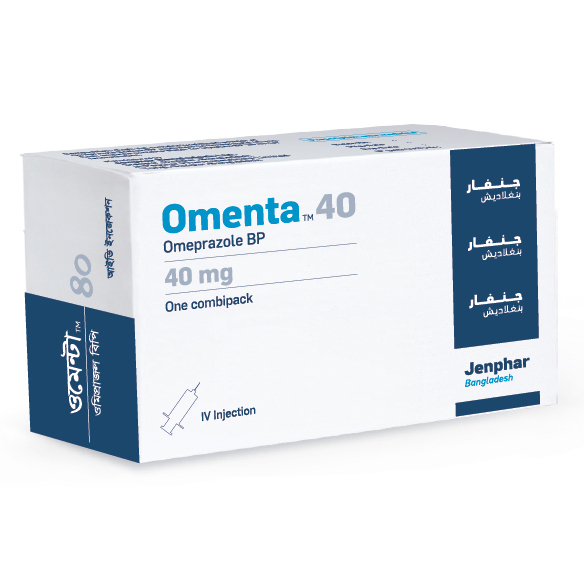 Omenta 40 mg/vial IV Injection Omenta 40 mg/vial IV Injection