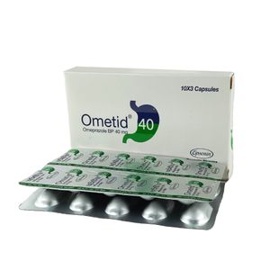 Ometid 40 mg Capsule (Enteric Coated Pellets) Ometid 40 mg Capsule (Enteric Coated Pellets)