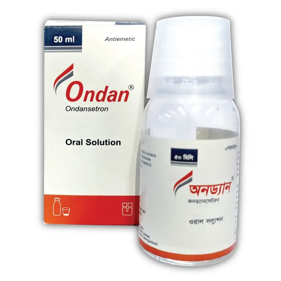 Ondan 4 mg/5 ml Oral Solution Ondan 4 mg/5 ml Oral Solution
