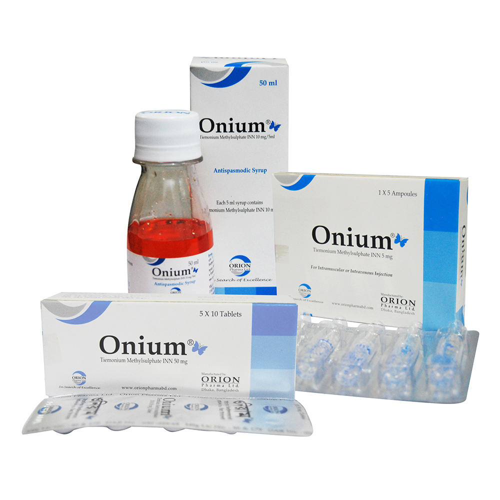 Onium 5 mg/2 ml IM/IV Injection Onium 5 mg/2 ml IM/IV Injection