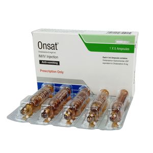 Onsat 8 mg/4 ml IM/IV Injection Onsat 8 mg/4 ml IM/IV Injection