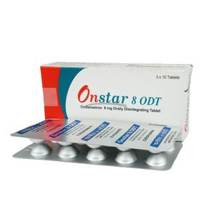 Onstar ODT 8 mg Dispersible Tablet Onstar ODT 8 mg Dispersible Tablet