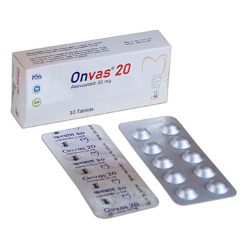 Onvas 20 mg Tablet Onvas 20 mg Tablet