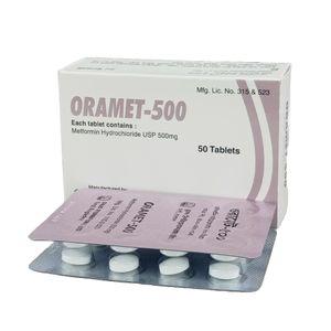 Oramet 500 mg Tablet Oramet 500 mg Tablet