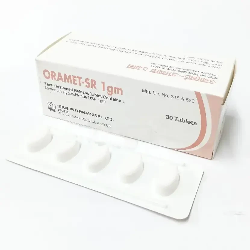 Oramet-SR 1000 mg Tablet (Sustained Release) Oramet-SR 1000 mg Tablet (Sustained Release)