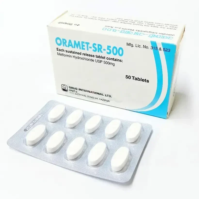 Oramet-SR 500 mg Tablet (Sustained Release) Oramet-SR 500 mg Tablet (Sustained Release)