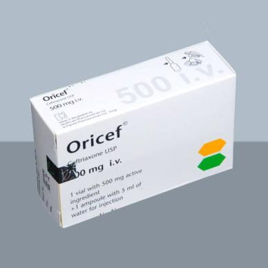 Oricef 500 mg/vial IV Injection