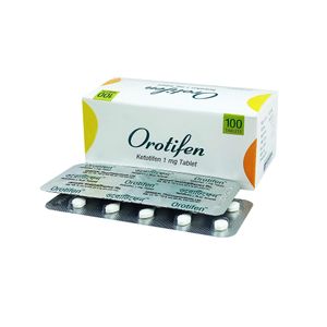 Orotifen 1 mg Tablet Orotifen 1 mg Tablet