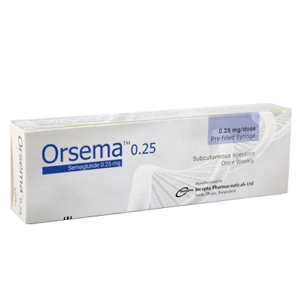 Orsema 0.25 mg/0.188 ml SC Injection Orsema 0.25 mg/0.188 ml SC Injection