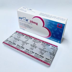 Orva 20 mg Tablet Orva 20 mg Tablet