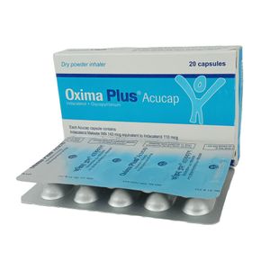 Oxima Plus 110 mcg+50 mcg Inhalation Capsule Oxima Plus 110 mcg+50 mcg Inhalation Capsule