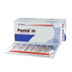 Pantid 20 mg Tablet (Enteric Coated) Pantid 20 mg Tablet (Enteric Coated)