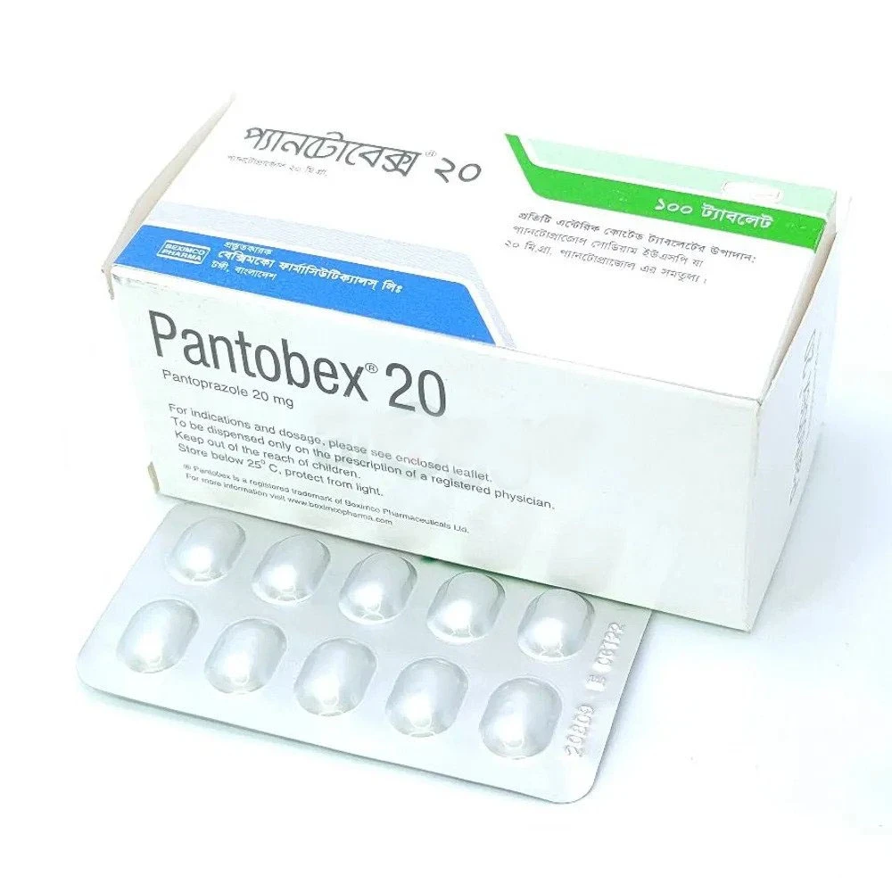 Pantobex 20 mg Tablet (Enteric Coated) Pantobex 20 mg Tablet (Enteric Coated)