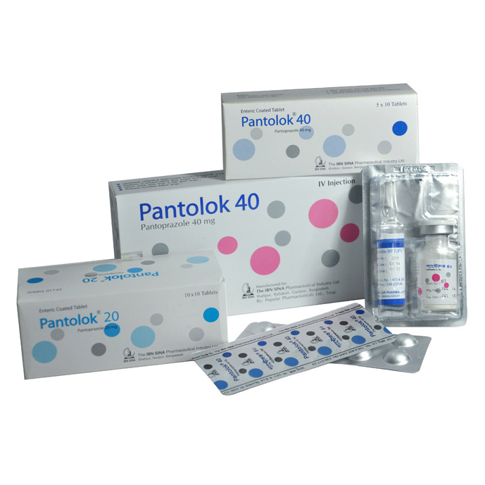 Pantolok 40 mg/vial IV Injection Pantolok 40 mg/vial IV Injection