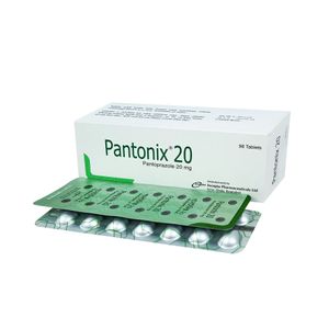 Pantonix 20 mg Tablet (Enteric Coated) Pantonix 20 mg Tablet (Enteric Coated)