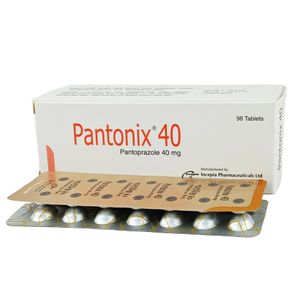 Pantonix 40 mg Tablet (Enteric Coated) Pantonix 40 mg Tablet (Enteric Coated)