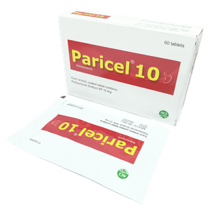 Paricel 10 mg Tablet (Enteric Coated)