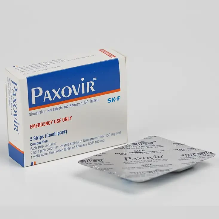 Paxovir 150 mg+100 mg Tablet Paxovir 150 mg+100 mg Tablet