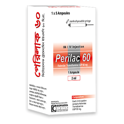 Perilac 60 mg/2 ml IM/IV Injection