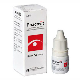 Phacovit (2 mg+0.5 mg +0.6 mg+10 mg)/ml Ophthalmic Solution Phacovit (2 mg+0.5 mg +0.6 mg+10 mg)/ml Ophthalmic Solution