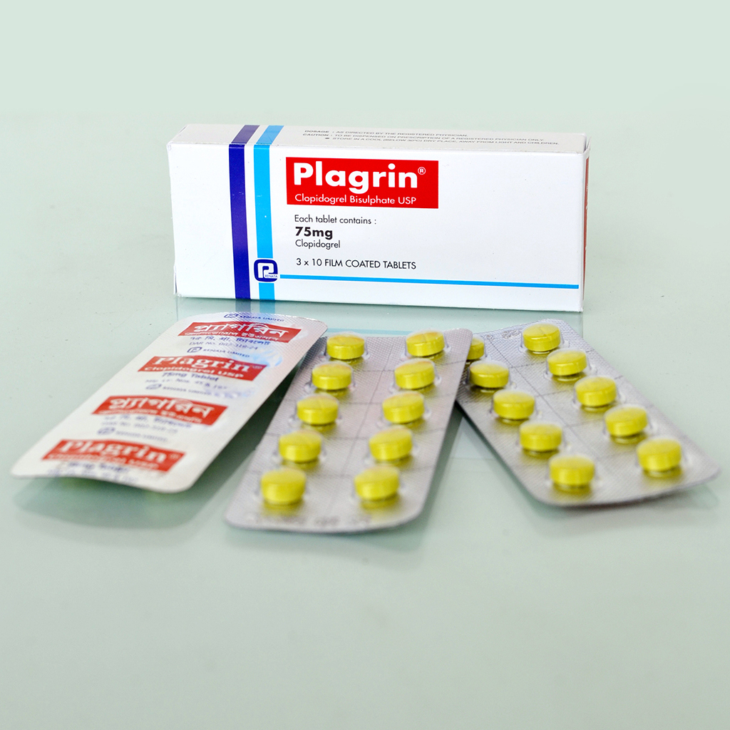 Plagrin 75 mg Tablet