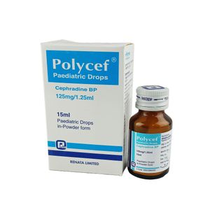Polycef 125 mg/1.25 ml Pediatric Drop
