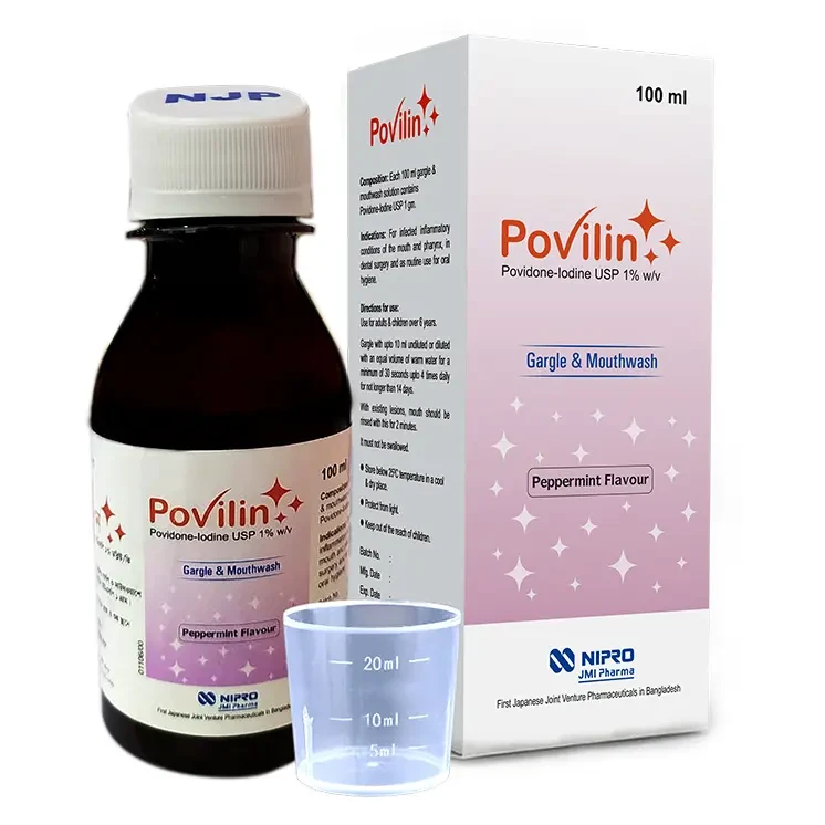 Povilin 1% w/v Mouthwash Povilin 1% w/v Mouthwash