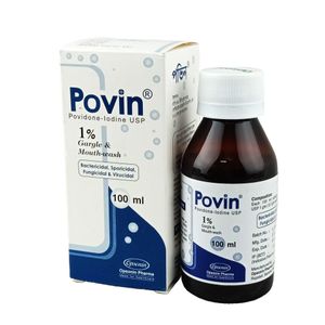 Povin 1%w/v Mouthwash Povin 1%w/v Mouthwash