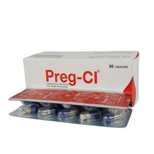 Preg-CI 50 mg+0.50 mg+61.80 mg Capsule (Timed Release) Preg-CI 50 mg+0.50 mg+61.80 mg Capsule (Timed Release)