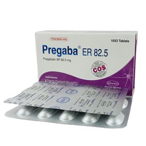 Pregaba ER 82.5 mg Tablet (Extended Release) Pregaba ER 82.5 mg Tablet (Extended Release)