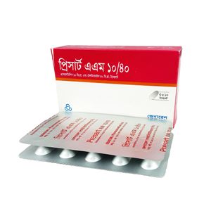 Presart AM 5 mg+40 mg Tablet Presart AM 5 mg+40 mg Tablet