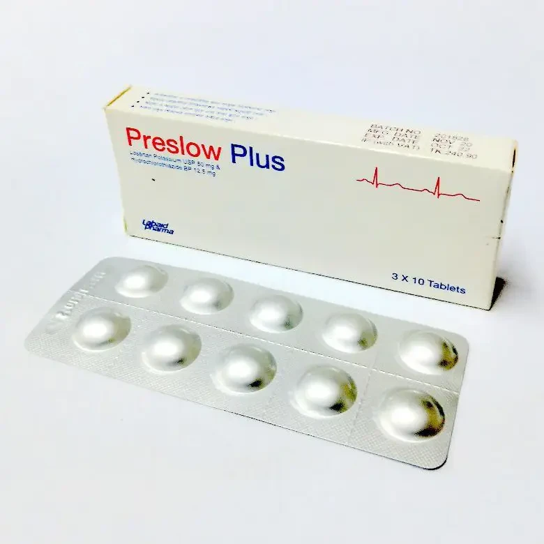 Preslow Plus 50 mg+12.5 mg Tablet Preslow Plus 50 mg+12.5 mg Tablet