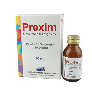 Prexim 100 mg/5 ml Powder for Suspension