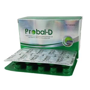 Probal-D 500 mg+200 IU Tablet