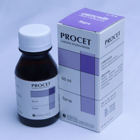Procet 5 mg/5 ml Syrup Procet 5 mg/5 ml Syrup