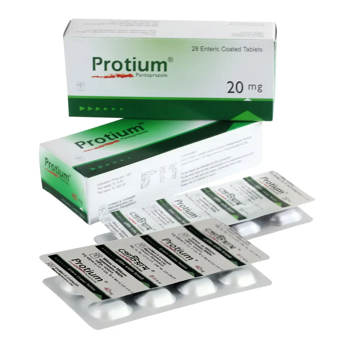 Protium 40 mg Tablet (Enteric Coated) Protium 40 mg Tablet (Enteric Coated)
