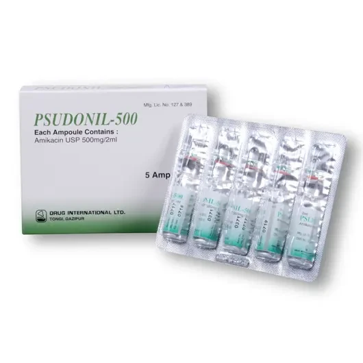 Psudonil 500 mg/2 ml IM/IV Injection Psudonil 500 mg/2 ml IM/IV Injection