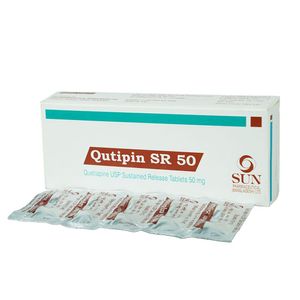 Qutipin SR 50 mg Tablet (Sustained Release)