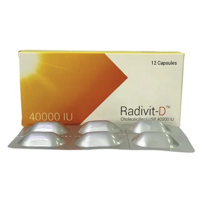 Radivit-D 40000 IU Capsule