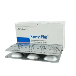 Ransys Plus 20 mg+12.5 mg Tablet Ransys Plus 20 mg+12.5 mg Tablet