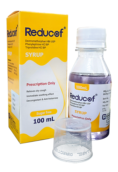 Reducof (20 mg+10 mg+2.5 mg)/5 ml Syrup Reducof (20 mg+10 mg+2.5 mg)/5 ml Syrup