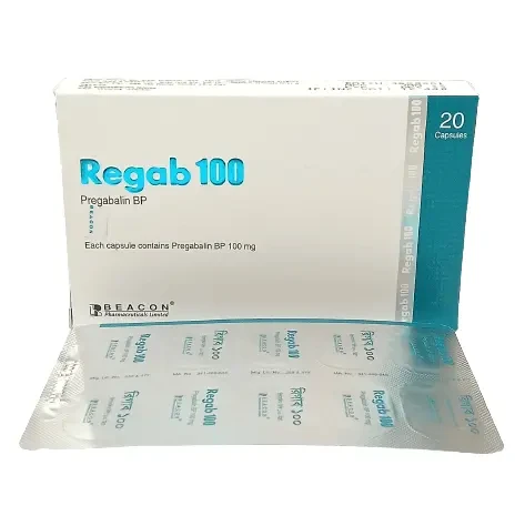 Regab 100 mg Capsule