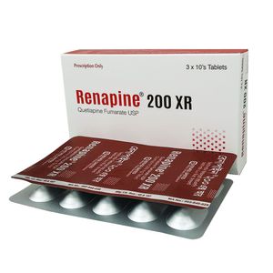 Renapine XR 200 mg Tablet (Extended Release)