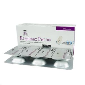 Respimax Pro 25 mcg+100 mcg+62.5 mcg Inhalation Capsule